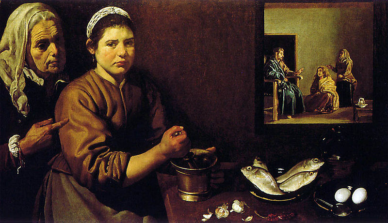 Christ in the House of Martha and Mary [Diego Velaquez]